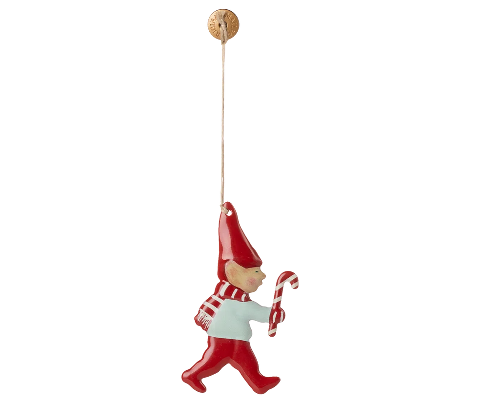 Maileg - accesorii maileg craciun - Ornament metalic, Pixy - Acadea