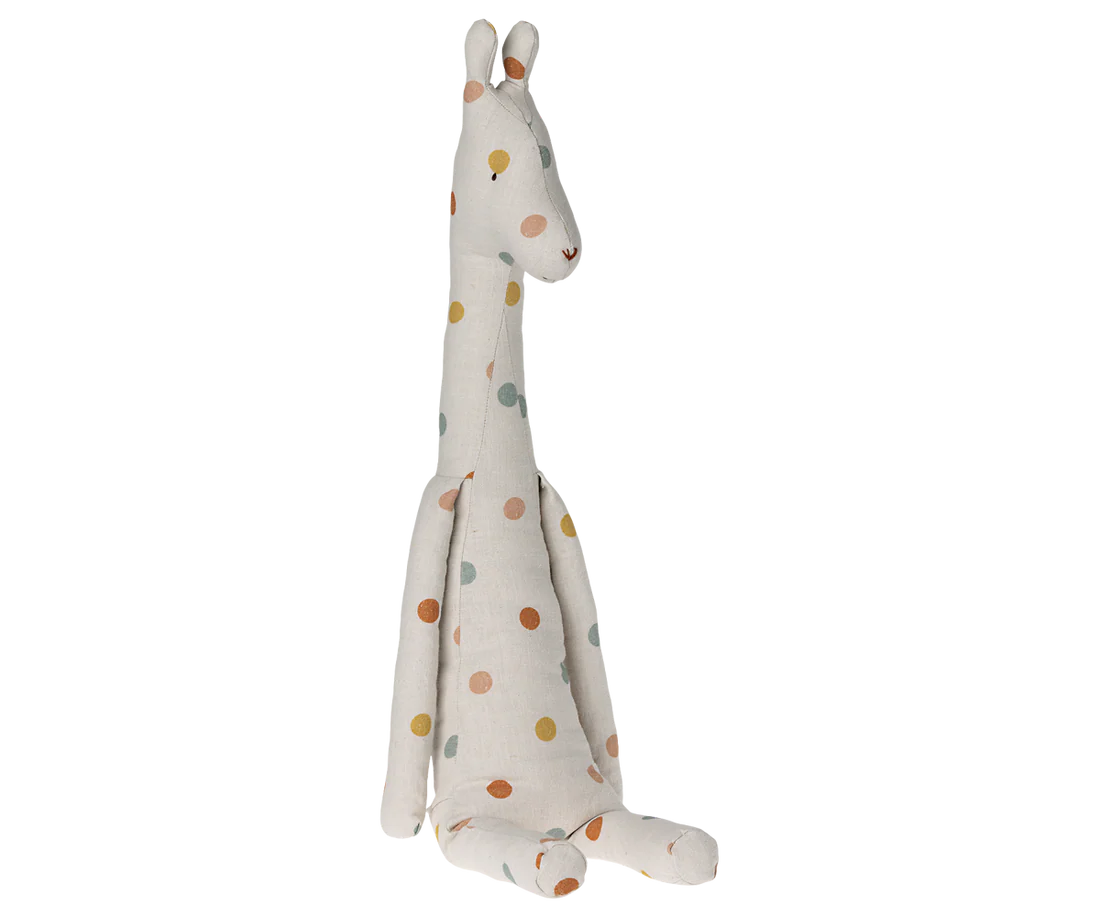 Jucării bebe - accesorii maileg - jucarie textila - Prieteni de safari, Girafă, Mare