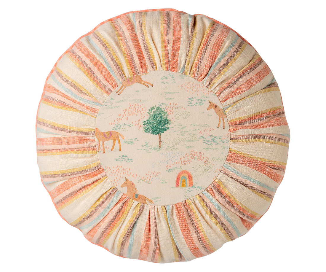 Jucarii de constructie - accesorii maileg - Pernă, Rotundă, Mică - Unicorn