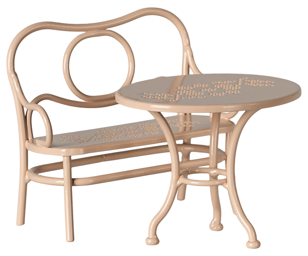 Jucarii educative - ACCESORII MAILEG - Set de cafenea, Mouse, Mare - Roz pal