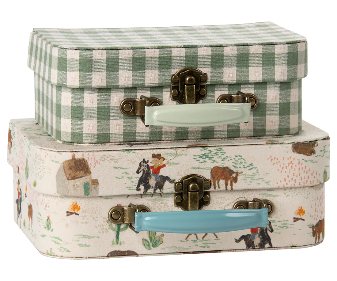 Jucarii de constructie - ACCESORII MAILEG - Set valize, 2 piese - Ponei