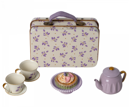 Produse - Accesorii pentru căsuța de păpuși, Afternoon treat - Purple Madelaine