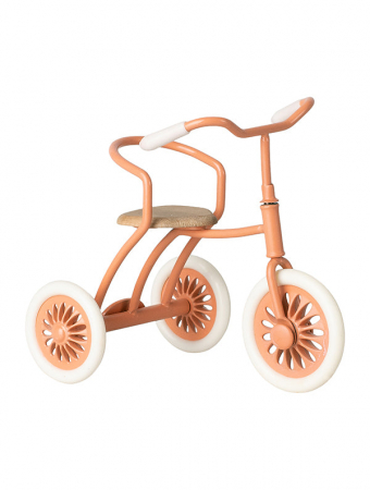 Produse - Accesorii pentru căsuța de păpuși - Tricicleta cu garaj - Coral