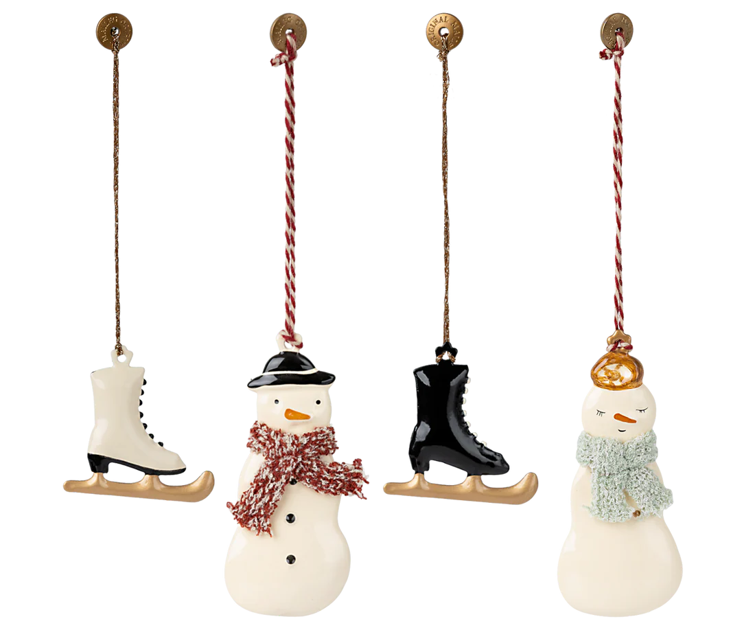 Jucării bebe - ACCESORII -Set metalic de agățat - Țara Minunilor de Iarnă