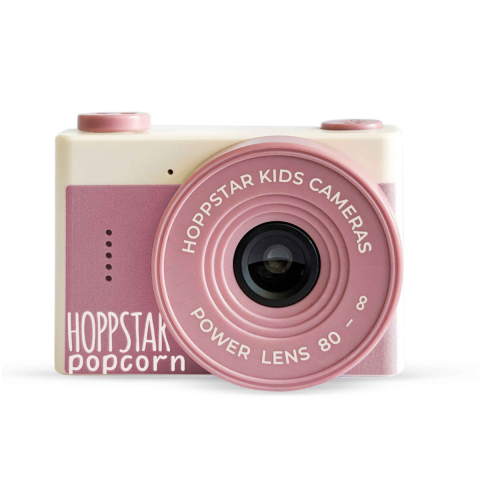 HOPPSTAR - Aparat foto video digital pentru copii – Hoppstar Popcorn Pink Dusk