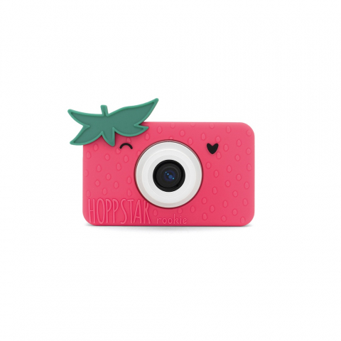 HOPPSTAR - Aparat foto video digital pentru copii – Hoppstar Rookie Strawbella