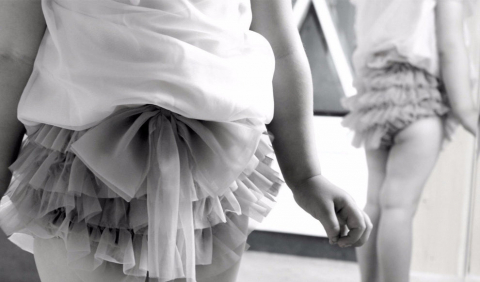 Bloomers Frilly tutu, mauve [4]