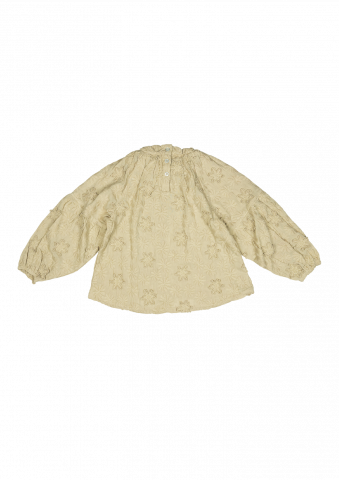 Bluze, Cardigane, Pulovere - Bluza Iver, bumbac organic, culoarea peanut, Baje