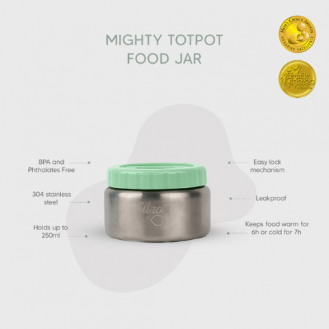Borcan termoizolant, Mint,  250 ml [3]