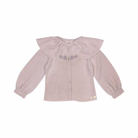 Branduri - Cămașă Ruby, culoarea lilac, vâscoză și în, Baje