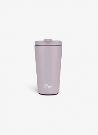 Accesorii de baut - Cana de voiaj termoizolanta, mov, 370 ml