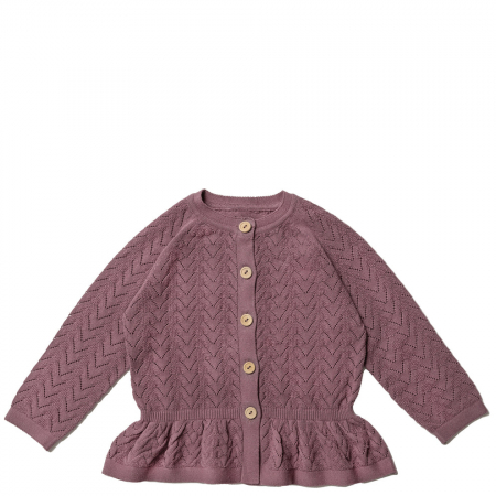 HANEVILD - Cardigan Olivia, bumbac organic, Hanevild