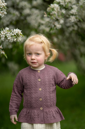 HANEVILD - Cardigan Olivia, bumbac organic, Hanevild