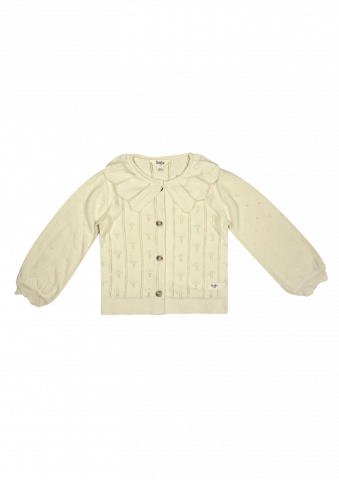 Cardigan Saint, bumbac organic, Baje [1]