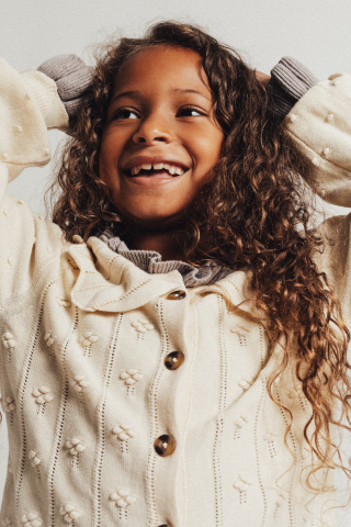 Baje - Cardigan Saint, bumbac organic, Baje