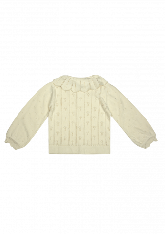 Cardigan Saint, bumbac organic, Baje [3]