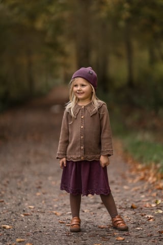 HANEVILD - Cardigan tricotat, Ally, bumbac organic, Hanevild
