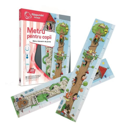 Produse - Carte interactiva Metru, Raspundel Istetel