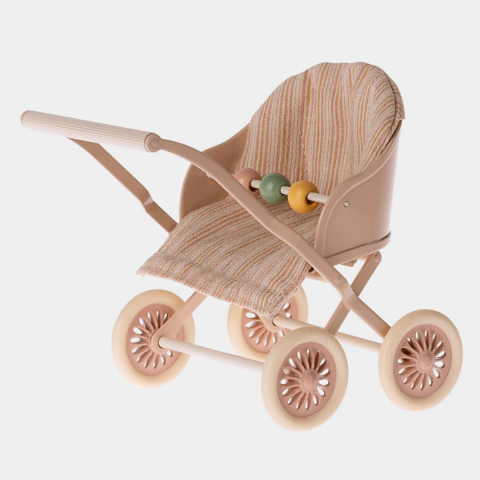Maileg - Carucior mini pentru soricei Maileg – Rose