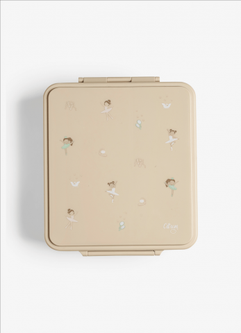 Caserola pentru prânz cu 4 compartimente + 1 borcan termoizolant - Ballerina [5]