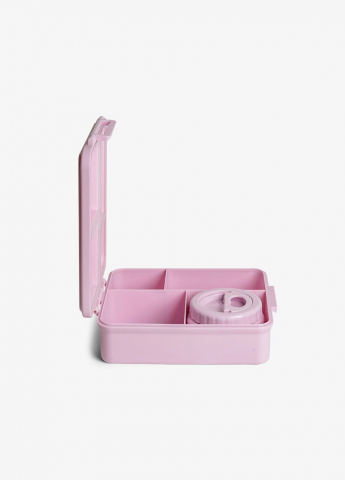 Caserola pentru prânz cu 4 compartimente + 1 borcan termoizolant - Stormy Unicorn [2]