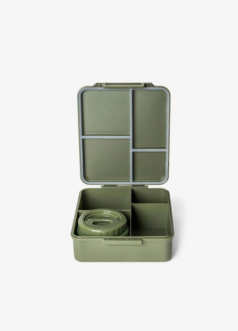 Caserola pentru prânz cu 4 compartimente + 1 borcan termoizolant - Tiger [4]