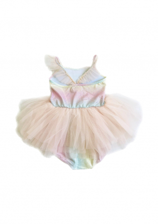 Costum de baie cu tutu, DOLLY® UPF50+, curcubeu [2]