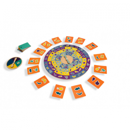 Dinner Spinner, joc de viteza si asociere, BS Toys [5]