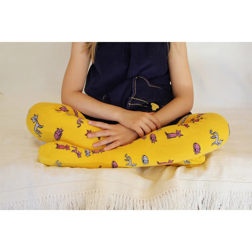 Haine - Dres bumbac organic - Pisicuțe