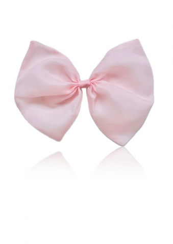 Accesorii par - Funda de par cu clips, organza, Dolly pink