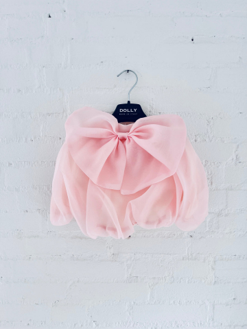 FUSTA  CU FUNDA MARE,  ORGANZA dollypink [4]