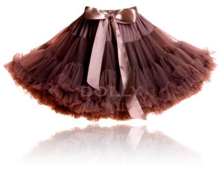 DOLLY by LePetitTom - Fusta Tutu Pettitskirt + Tutu pentru păpușă + rucsac de balet de marcă