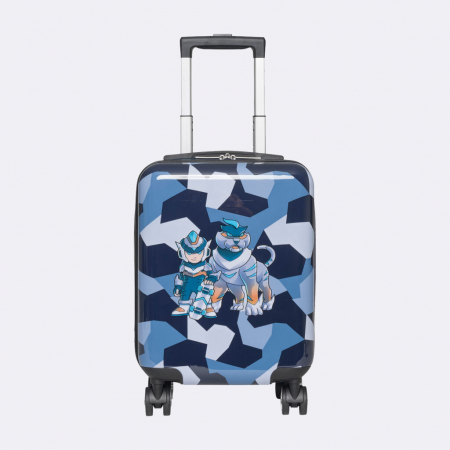 Trolere, genți - Troler pentru copii, cu roți 360°,  Tiger Race