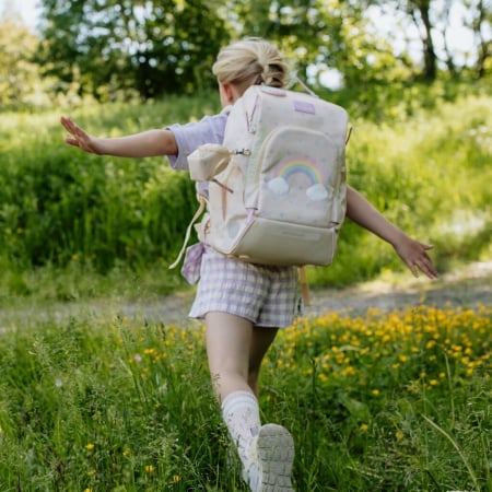 Penare si ghiozdane - Ghiozdan, rucsac ergonomic cu perna de aer, Active Air FLX, Yellow Heart