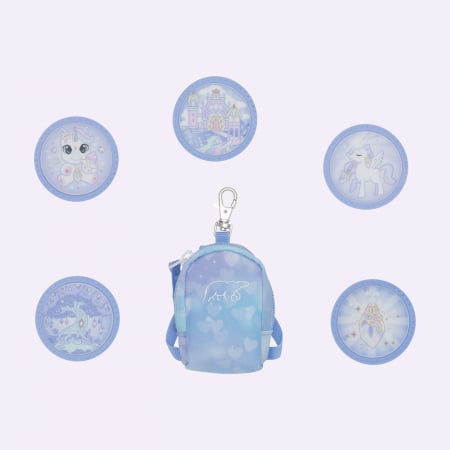 Ghiozdan, rucsac ergonomic cu perna de aer, Active Air FLX, Unicorn Princess Ice Blue [10]