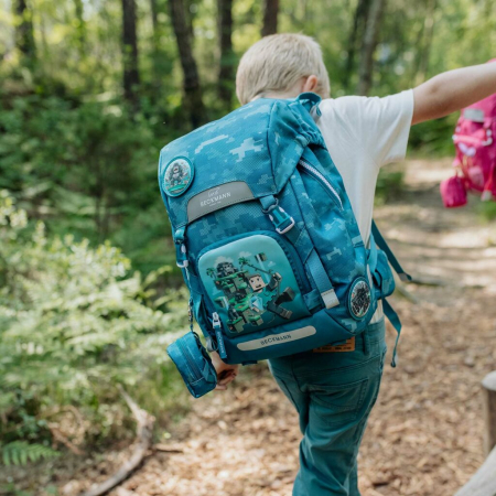 Penare si ghiozdane - Ghiozdan, rucsac ergonomic pentru scoala, Clasic, Jungle Game