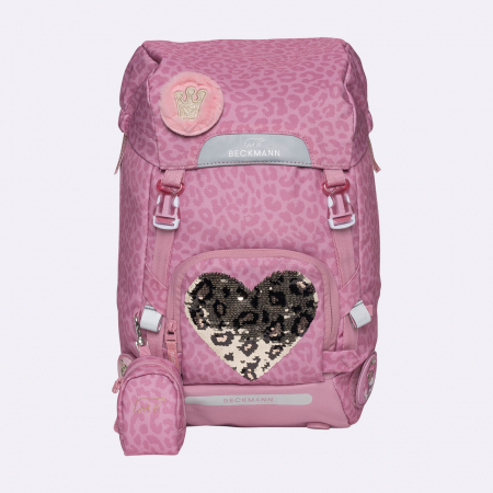 Beckmann - Ghiozdan, rucsac ergonomic pentru scoală , Clasic Maxi, Furry