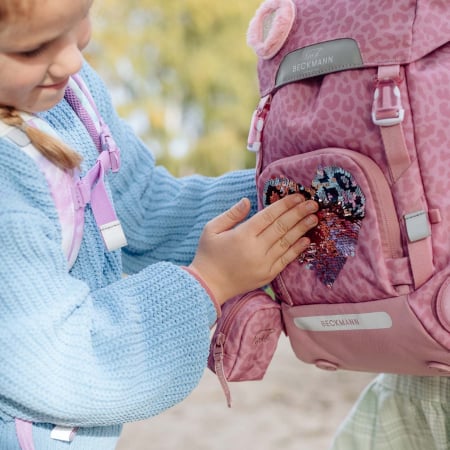 Ghiozdan, rucsac ergonomic pentru scoală , Clasic Maxi, Furry [9]