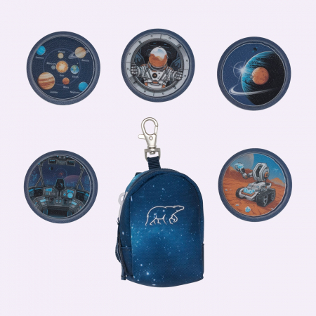 Ghiozdan, rucsac ergonomic pentru școală, Clasic Maxi, Space Mission [8]