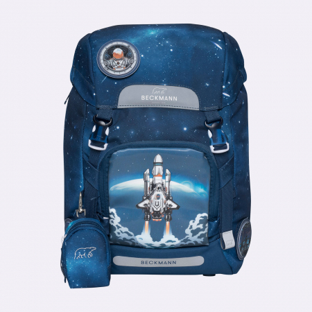 Penare si ghiozdane - Ghiozdan, rucsac ergonomic pentru scoala, Clasic,  Space Mission