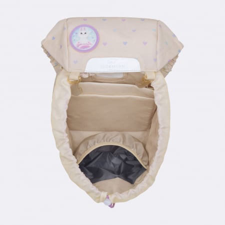 Ghiozdan, rucsac ergonomic școală, Clasic, Yellow Heart [9]