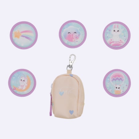 Ghiozdan, rucsac ergonomic școală, Clasic, Yellow Heart [16]
