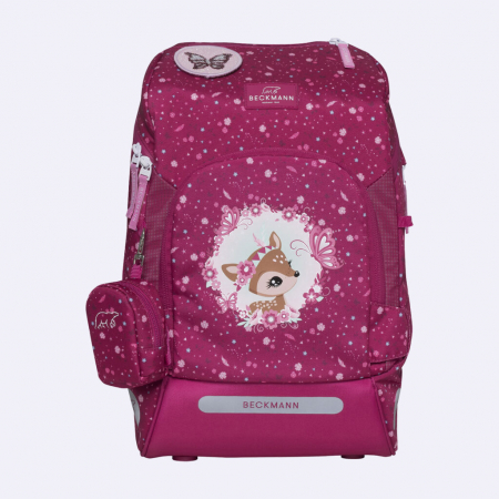 Penare si ghiozdane - Ghiozdan, rucsac ergonomic cu perna de aer, Active Air FLX,  Forest Deer Red