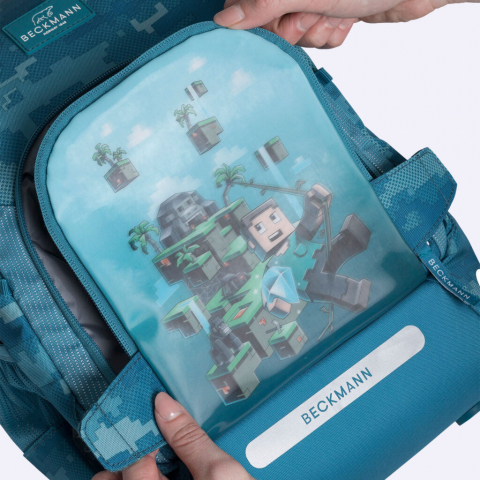 GHIOZDAN, RUCSAC ERGONOMIC CU PERNA DE AER, ACTIVE AIR FLX, Jungle game [18]