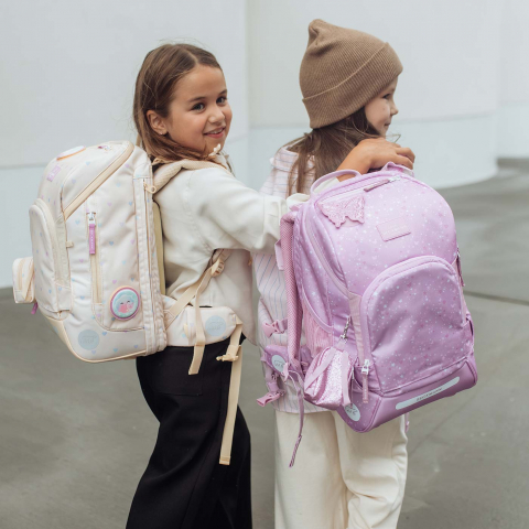 Ghiozdan, rucsac ergonomic cu perna de aer, Active Air FLX, Rosie [20]