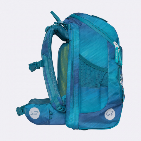 Ghiozdan, rucsac ergonomic cu perna de aer, set Active Air FLX 6 piese, Racing [6]