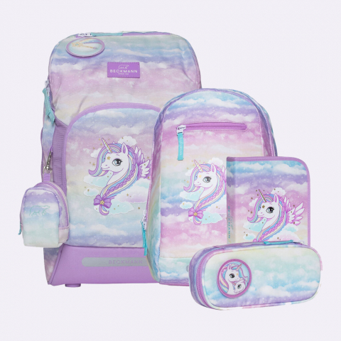 Penare si ghiozdane - GHIOZDAN, RUCSAC ERGONOMIC CU PERNA DE AER, SET ACTIVE AIR FLX 6 PIESE, UNICORN