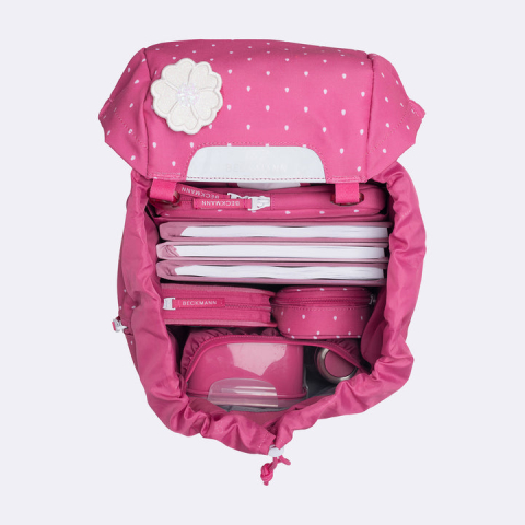 Ghiozdan, rucsac ergonomic pentru școală, Clasic Căpșuni [4]