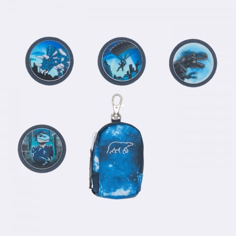 Ghiozdan, rucsac ergonomic, set clasic 6 piese, TECH REX [17]