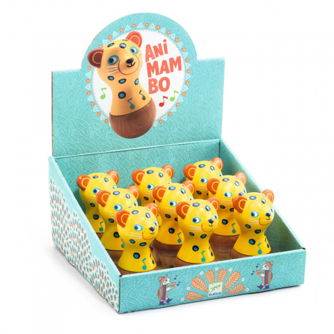 De societate - Instrument muzical Maracas jaguar, Djeco